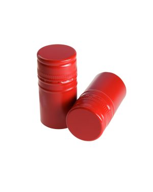 30H59mm Plain Post Box Red Saranex Liner