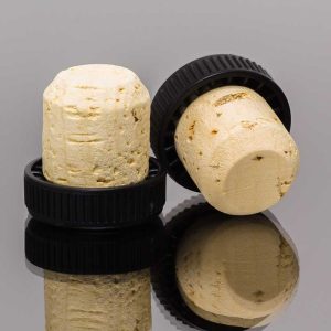 29 x 9 x 20.2mm Black Plastic with Natural Cork (Super)